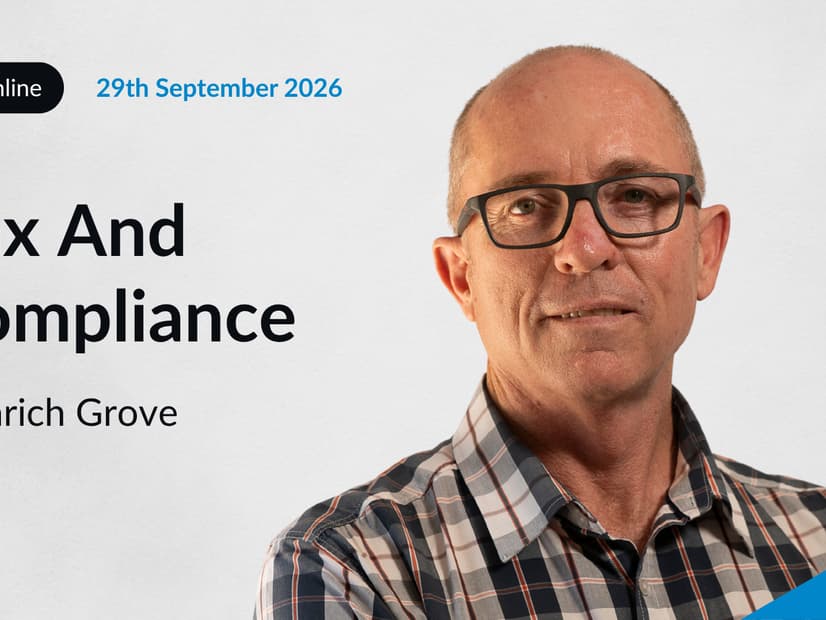 Live Recipe: Heinrich Grove, Tax And Compliance