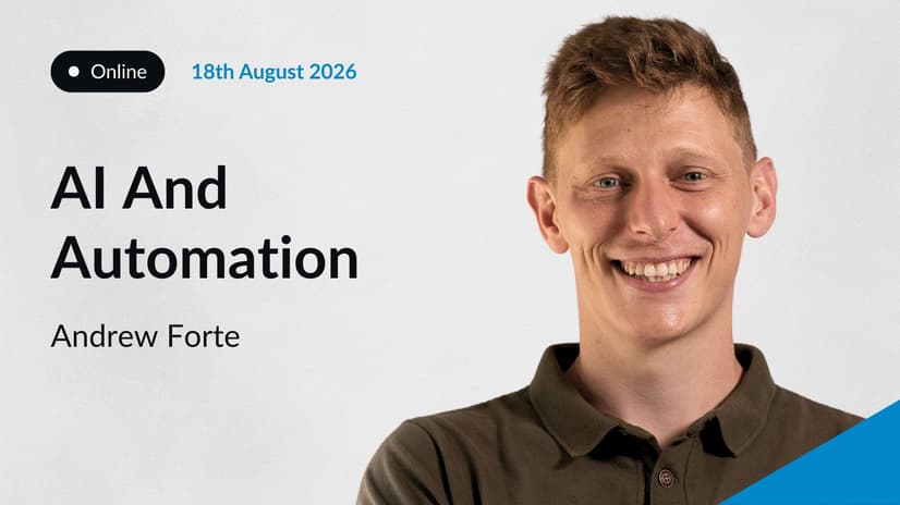 Live Recipe: Andrew Forte, AI And Automation